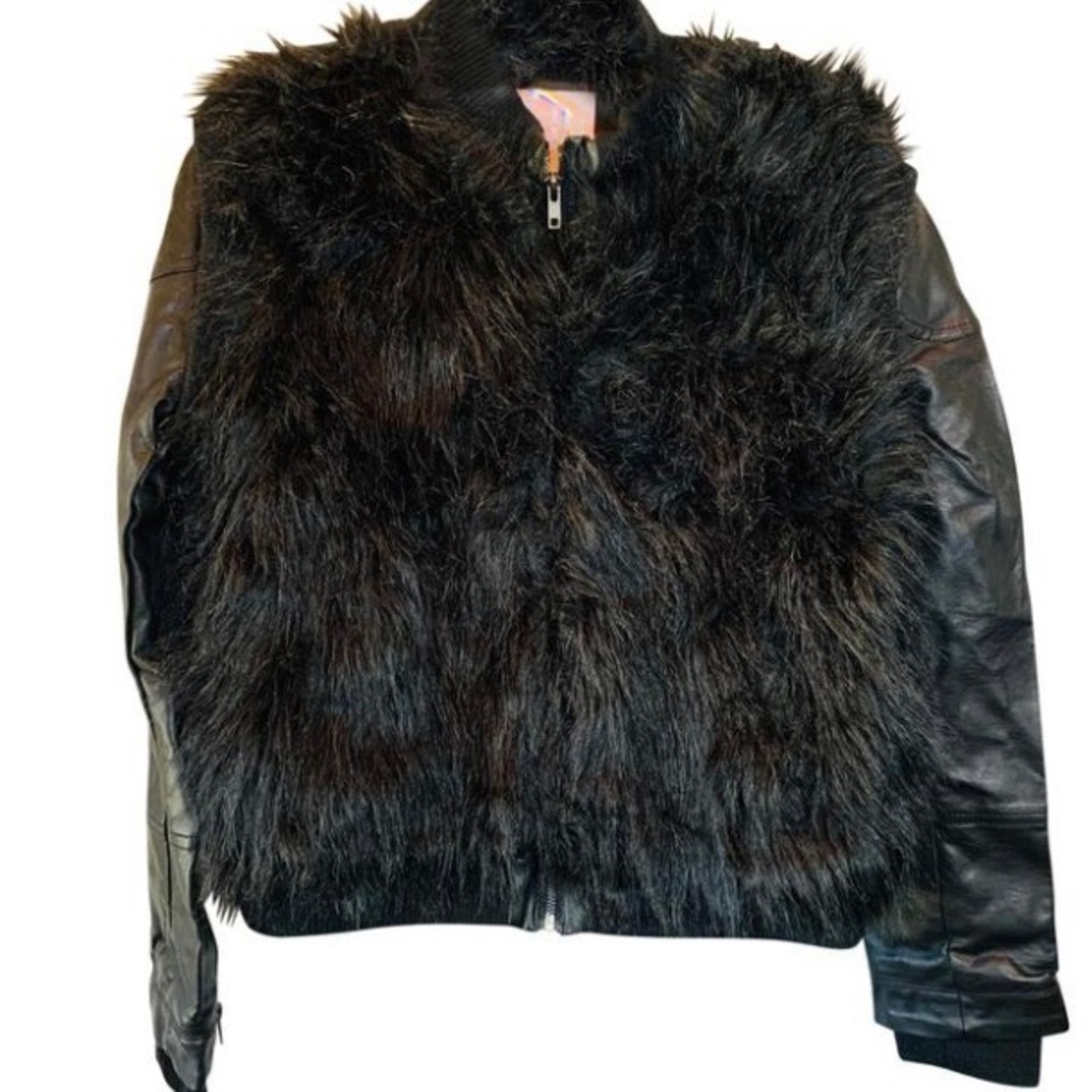 Romeo & Juliet Couture Fur Jacket